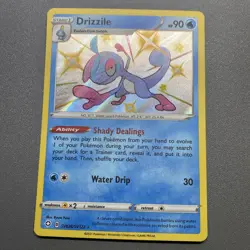 Drizzile Pokemon Shining Fates Shiny Vault SV026/SV122 Shiny Holo Rare LP - Image 1