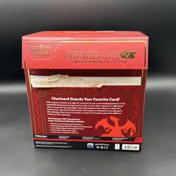 Pokemon TCG Charizard ex Super Premium Collection Box INCOMPLETE - Image 4