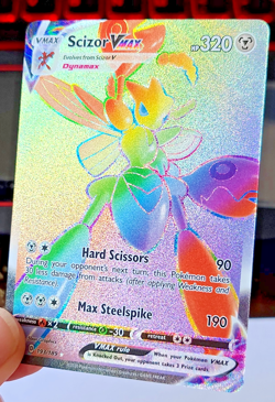 Pokemon TCG: Scizor VMax (Secret) Darkness Ablaze #193/189 Full Art MINT - Image 2