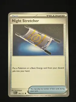 Pokemon Night Stretcher 196/217 Me: Ascended Heroes Regular (NM) - Image 1