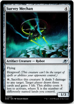 Survey Mechan [Edge of Eternities] MTG Magic NM/M - Image 3