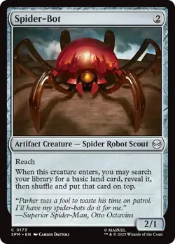 MTG Spider-Bot [Marvel's Spider-Man] Near Mint Magic - Image 1