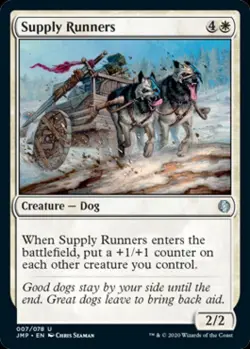 Supply Runners - Light Play MTG Jumpstart - Image 1