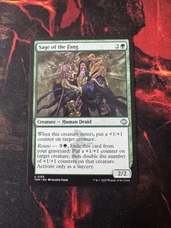 MTG - Sage of the Fang - TDM - 0155 - Image 1