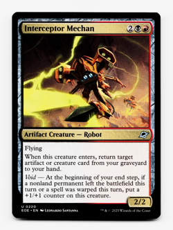 Interceptor Mechan [Edge of Eternities] MTG Magic NM/M 💀🔥 - Image 3
