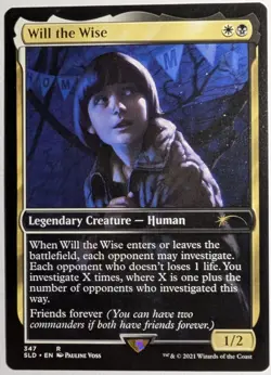 Will the Wise x1 Regular Finish Secret Lair: Stranger Things MTG LP/NM - Image 1