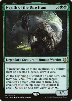 Neyith of the Dire Hunt [Jumpstart] Near Mint - Image 1