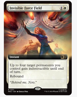 Invisible Force Field - Extended Art Commander: Marvel Super Heroes - Image 1