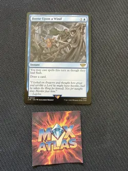 MTG - Borne Upon a Wind - #44 - Lord of the Rings - NM - Image 1