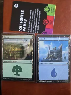 MTG Magic The Gathering Marvel Super Heroes Welcome Deck HULK Green & Blue - Image 2
