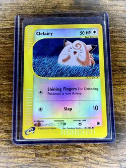 Clefairy 101/165 Expedition Reverse Holo Vintage WOTC 2002 Pokemon Komiya - Image 1