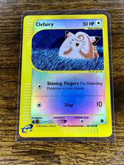 Clefairy 101/165 Expedition Reverse Holo Vintage WOTC 2002 Pokemon Komiya - Image 3