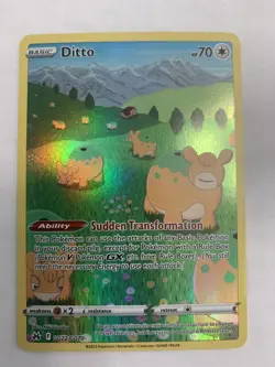 Pokemon Card Ditto GG22/GG70 Galarian Gallery Crown Zenith Near Mint - Image 1
