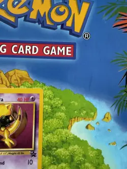 Pokemon Sabrina’s Abra Black Star Promo 19 Moderately Played - Image 4