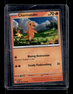 Pokemon TCG Charizard Ex 196 Promo & Charmeleon 008 Charmander 007 Cosmo Set 1 - Image 1