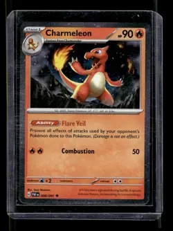 Pokemon TCG Charizard Ex 196 Promo & Charmeleon 008 Charmander 007 Cosmo Set 1 - Image 3
