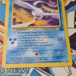 Wizards of the Coast Pokemon TCG Articuno Wotc Promo #22/53 Regular 70 HP 2000 - Image 2