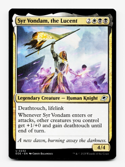 Syr Vondam, The Lucent [Edge of Eternities] MTG Magic NM/M ⚪💀💀 - Image 1