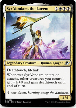 Syr Vondam, The Lucent [Edge of Eternities] MTG Magic NM/M ⚪💀💀 - Image 3