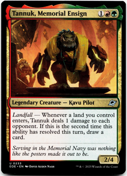Tannuk, Memorial Ensign [Edge of Eternities] MTG Magic NM/M 🔥🌳 - Image 3