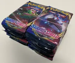 POKEMON 36 SWORD & SHIELD BASE SET FACTORY SEALED BOOSTER PACKS = BOOSTER BOX - Image 2