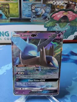 Latios GX 78/236 - Pokemon TCG Ultra Rare Unified Minds 2019 NM - Image 1