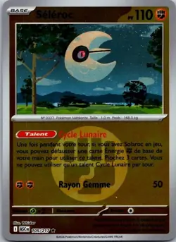 Carte Pokemon Seleroc 105/217 - Reverse 2026 - Image 1