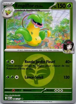 Carte Pokemon Empiflor d'Erika 006/217 - Reverse 2026 - Image 1