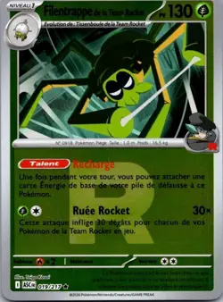 Carte Pokemon Filentrappe de la team Rocket 019/217 - Reverse 2026 - Image 1
