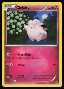 CLEFAIRY 69/111 COMMON FURIOUS FISTS POKEMON LP - Image 1