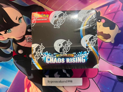 Pokemon Chaos Rising Booster Box TCG SEALED MEGA EVOLUTION (Small Tear) - Image 1