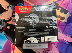 Pokemon Chaos Rising Booster Box TCG SEALED MEGA EVOLUTION (Small Tear) - Image 2