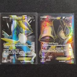 Pokemon TCG Plasma Storm Cobalion-EX & Terrakion-EX Holo FA 133/135 2013 - Image 1