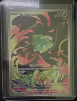 Pokemon Mega Evolutions Bulbasaur 133/132 Full Art Holo 1 PER ORDER - Image 1