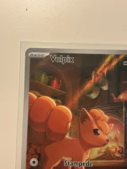 Vulpix Full Art Holo Illustration Rare 138/132 Mega Evolution ENG 2025 NEAR MINT - Image 3