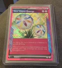 2024 Pokemon Temporal Forces Neo Upper Energy #162/162 - Image 1