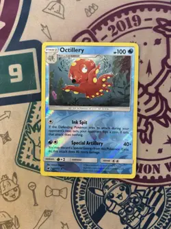 Pokemon Octillery 23/111 Crimson Invasion Reverse Holo Rare - Image 3
