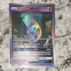 The Pokemon Company Pokemon TCG Mewtwo GX 78/73 Shining Legends Secret Holo - Image 1