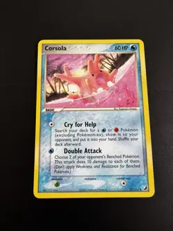 Corsola 37/115 Uncommon Unseen Forces Pokemon Lightly Played - Image 1