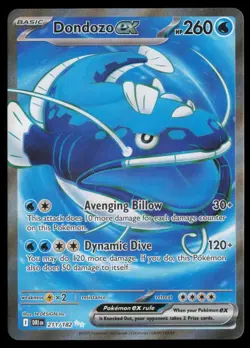 Pokemon Dondozo ex - 211/182 - Ultra Rare Destined Rivals Holo NM - Image 1