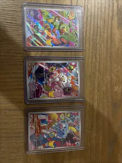 Series 2 First Partner Illustration, Grookey 052, Scorbunny 053, Sobble 054 - Image 1