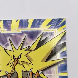 #145 Zapdos Topps LP+ Blue Logo Pokemon TV Animation Edition - Image 4