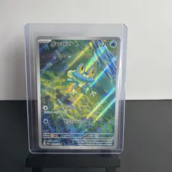 Froakie 088/086 Illustration Rare ME04: Chaos Rising Pokemon Holo NM Full Art! - Image 1