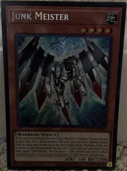 YuGiOh! - Junk Meister BLGG-EN033 Secret Rare 1st Edition NM - Image 1