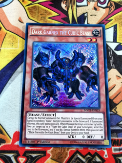 Dark Garnex the Cubic Beast mvp1-ens33 1st Edition (NM+) Secret Rare Yu-Gi-Oh! - Image 1
