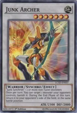 Junk Archer-Super Rare - 1st Edition - LC5D-EN037 - Legendary Collection 5D's... - Image 1