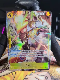 Sanji (Alt Art) EB04-052 R ENGLISH OP15 One Piece TCG - Image 1