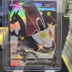 Pokemon Charizard V 079/073 Secret Rare Shiny Star V Full Art Holo 220 HP Card - Image 1