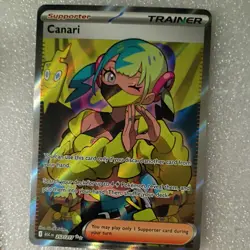 Canari 257/217 Ascended Heroes Full Art Trainer Ultra Rare Pokemon Card - Image 3