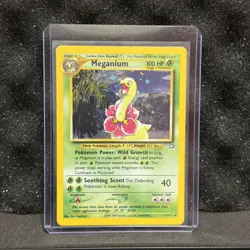 NM Meganium Holo 11/111 Neo Genesis Unlimited Pokemon Card - Image 1